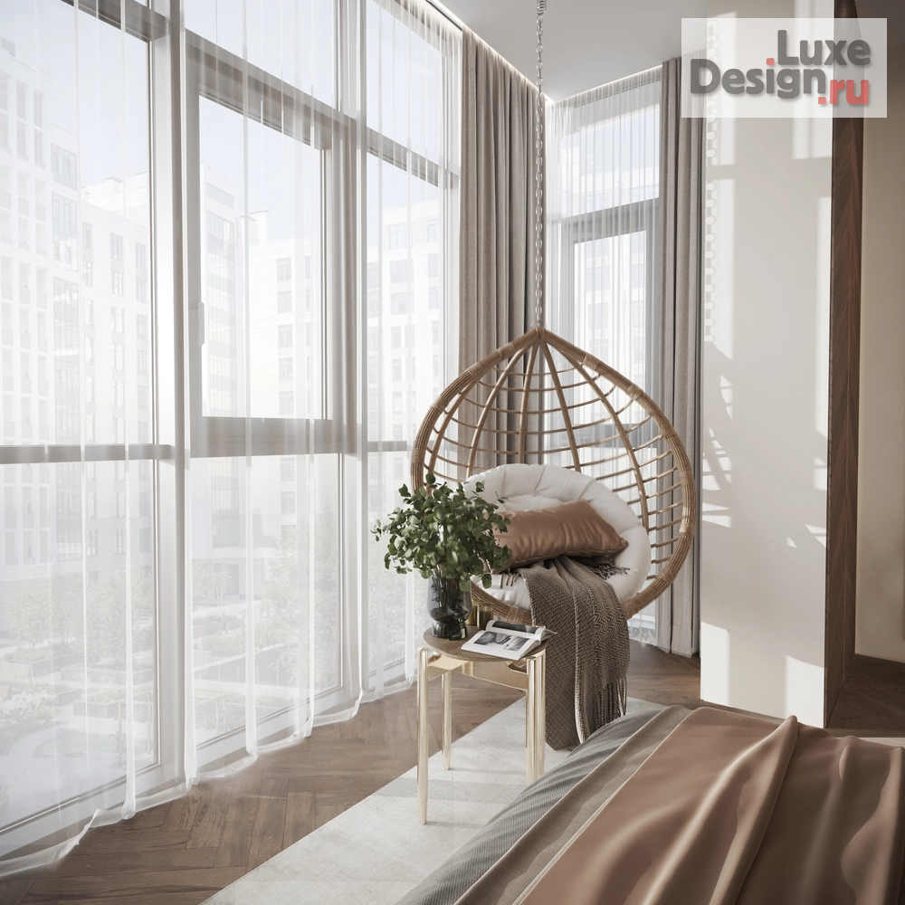 Дизайн интерьера четырехкомнатной квартиры "Дизайн квартиры ЖК Ривьера" (фото 58)