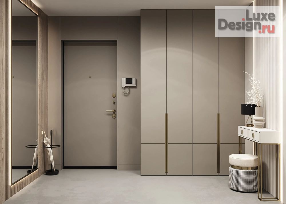 Дизайн интерьера двухкомнатной квартиры "Дизайн квартиры ЖК Forum City" (фото 8)