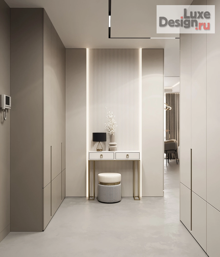 Дизайн интерьера двухкомнатной квартиры "Дизайн квартиры ЖК Forum City" (фото 10)