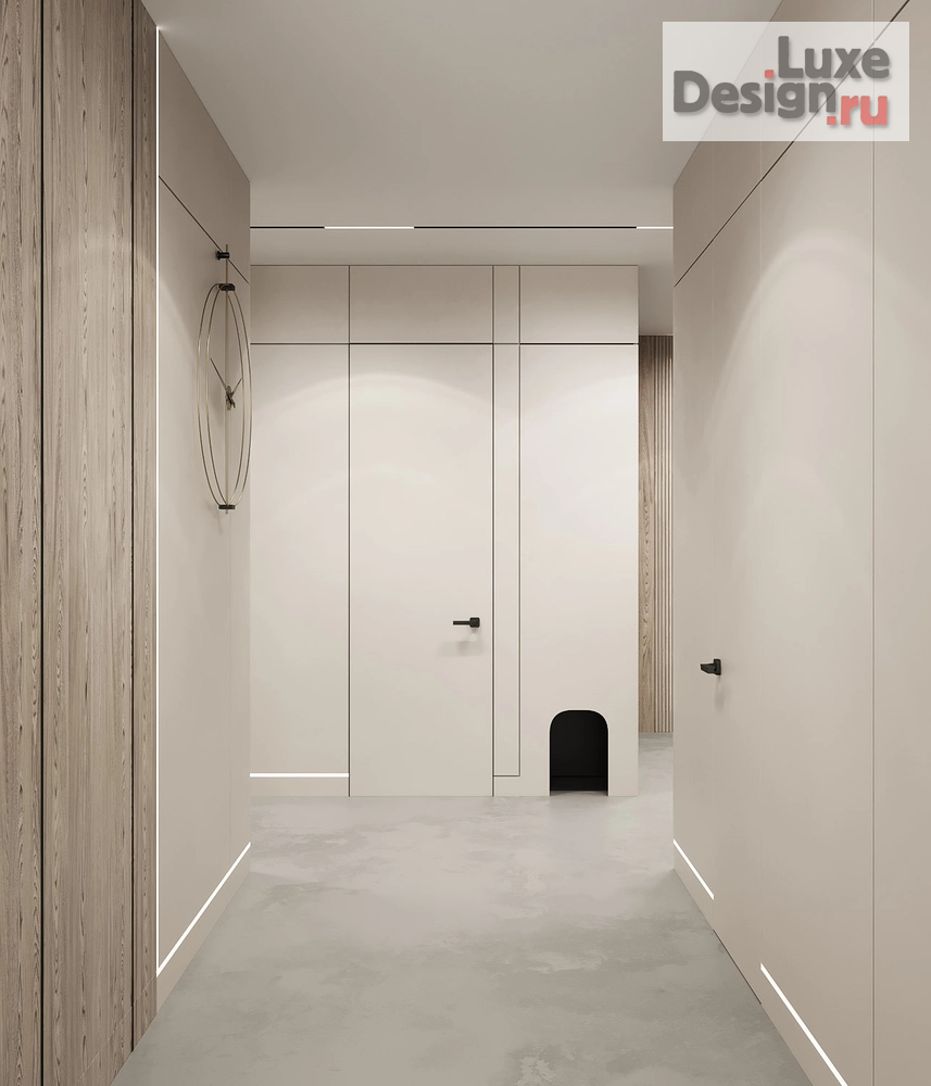 Дизайн интерьера двухкомнатной квартиры "Дизайн квартиры ЖК Forum City" (фото 11)