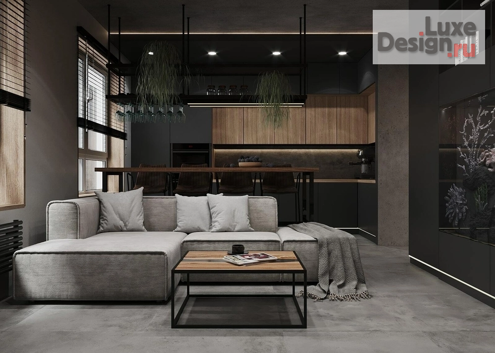 Дизайн интерьера двухкомнатной квартиры "Дизайн квартиры ЖК Женева" (фото 2)