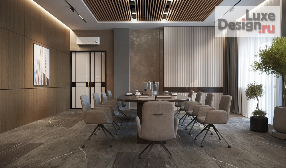 Дизайн интерьера офиса "Дизайн офиса строительной компании" (фото 10)