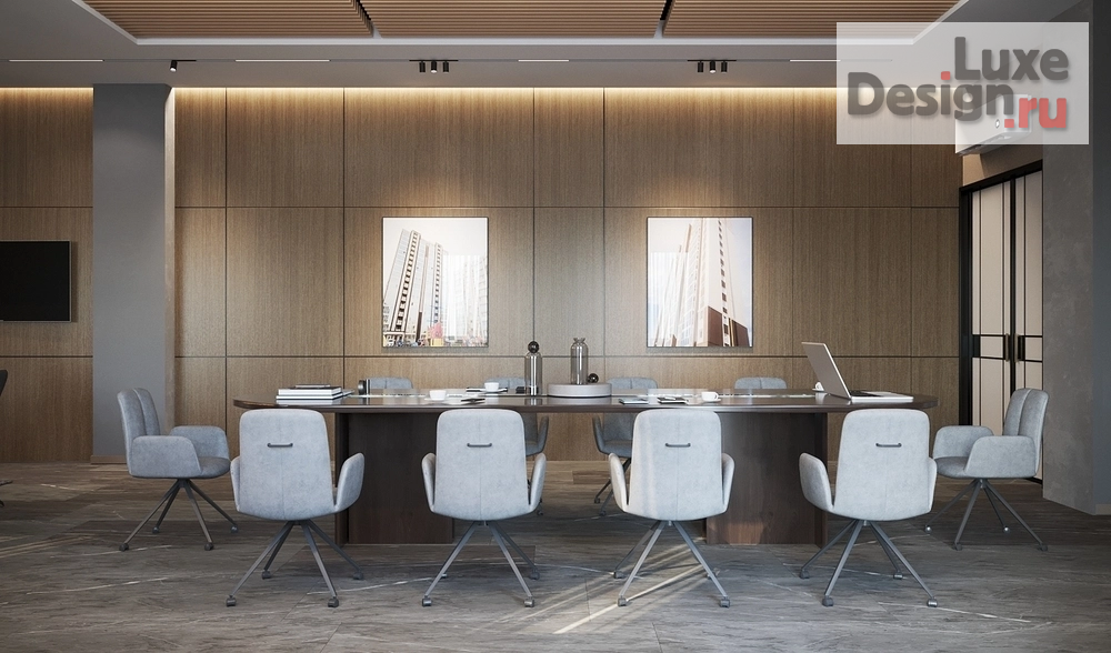 Дизайн интерьера офиса "Дизайн офиса строительной компании" (фото 11)