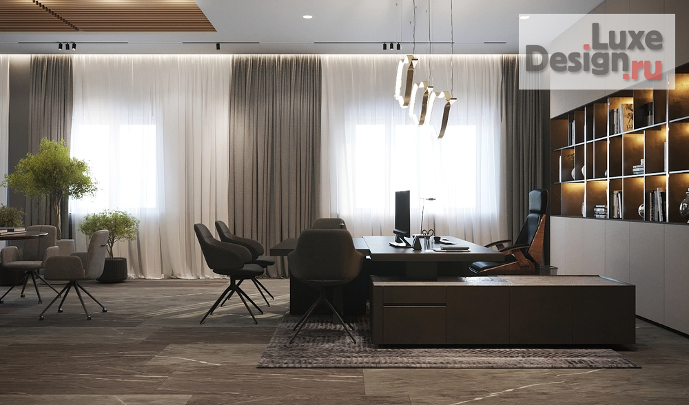 Дизайн интерьера офиса "Дизайн офиса строительной компании" (фото 8)