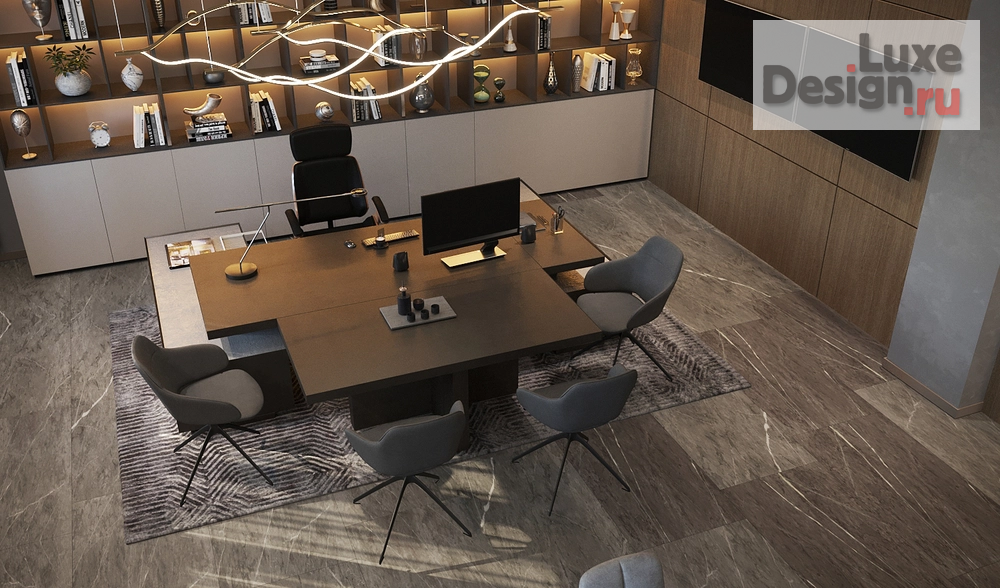 Дизайн интерьера офиса "Дизайн офиса строительной компании" (фото 9)