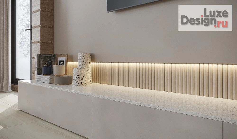 Дизайн интерьера загородного дома "Дизайн дома из бруса" (фото 14)