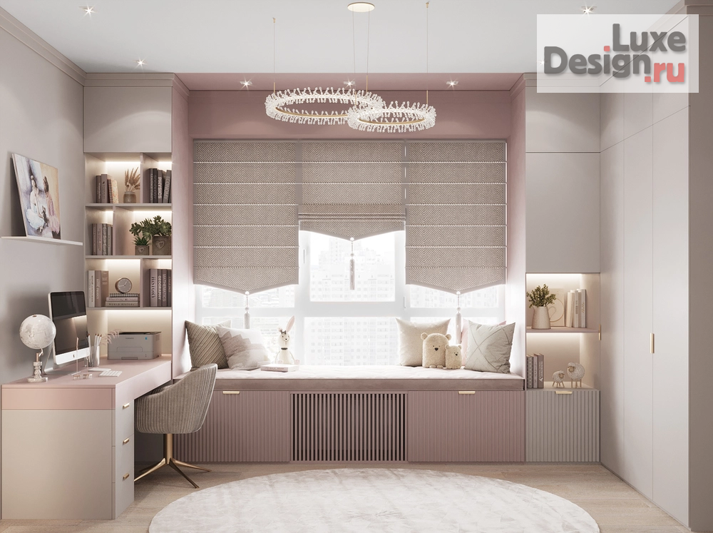 Дизайн интерьера трехкомнатной квартиры "Дизайн квартиры ЖК Парк Столиц" (фото 24)