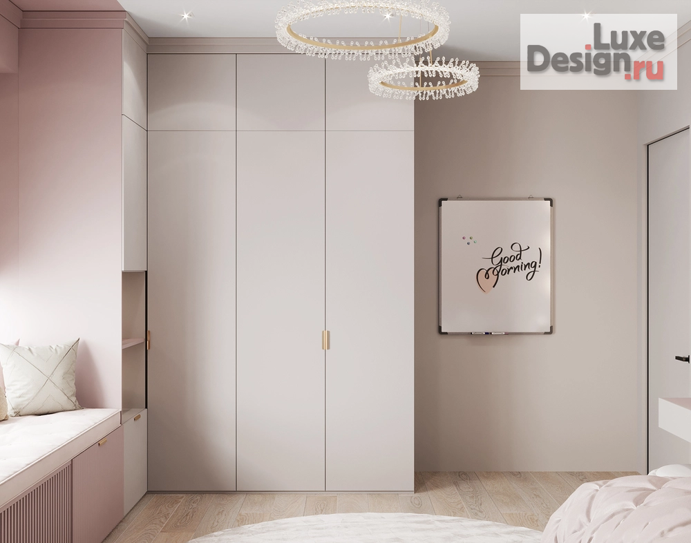 Дизайн интерьера трехкомнатной квартиры "Дизайн квартиры ЖК Парк Столиц" (фото 28)