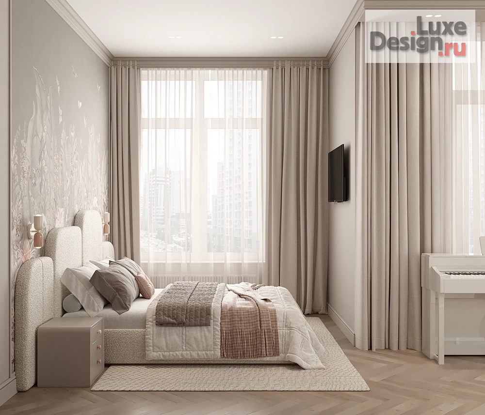 Дизайн интерьера трехкомнатной квартиры "Дизайн квартиры ЖК Ривьера" (фото 32)