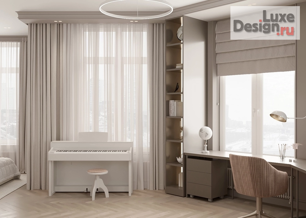 Дизайн интерьера трехкомнатной квартиры "Дизайн квартиры ЖК Ривьера" (фото 37)