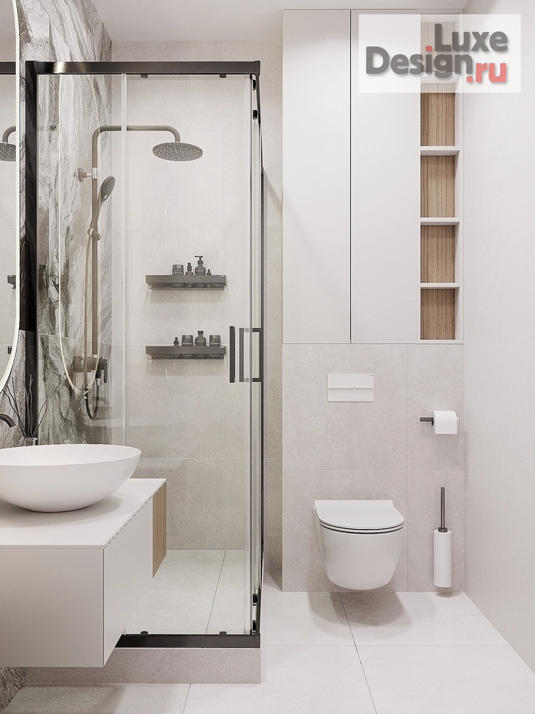 Дизайн интерьера двухкомнатной квартиры "Дизайн квартиры ЖК Clever Park" (фото 32)