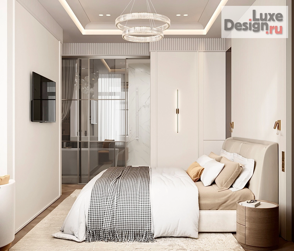 Дизайн интерьера трехкомнатной квартиры "Дизайн квартиры ЖК Ривьера" (фото 14)
