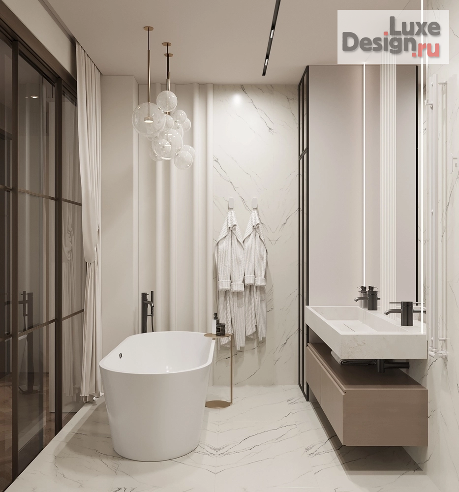 Дизайн интерьера трехкомнатной квартиры "Дизайн квартиры ЖК Ривьера" (фото 15)