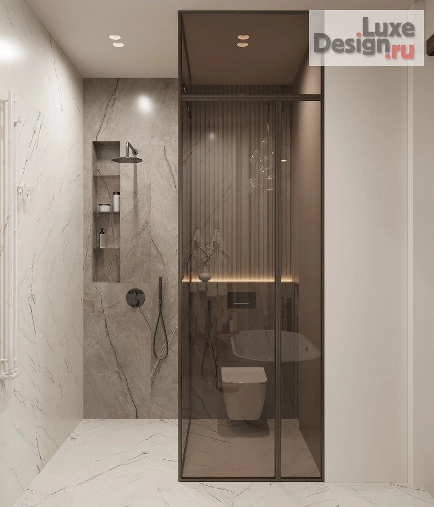 Дизайн интерьера трехкомнатной квартиры "Дизайн квартиры ЖК Ривьера" (фото 16)