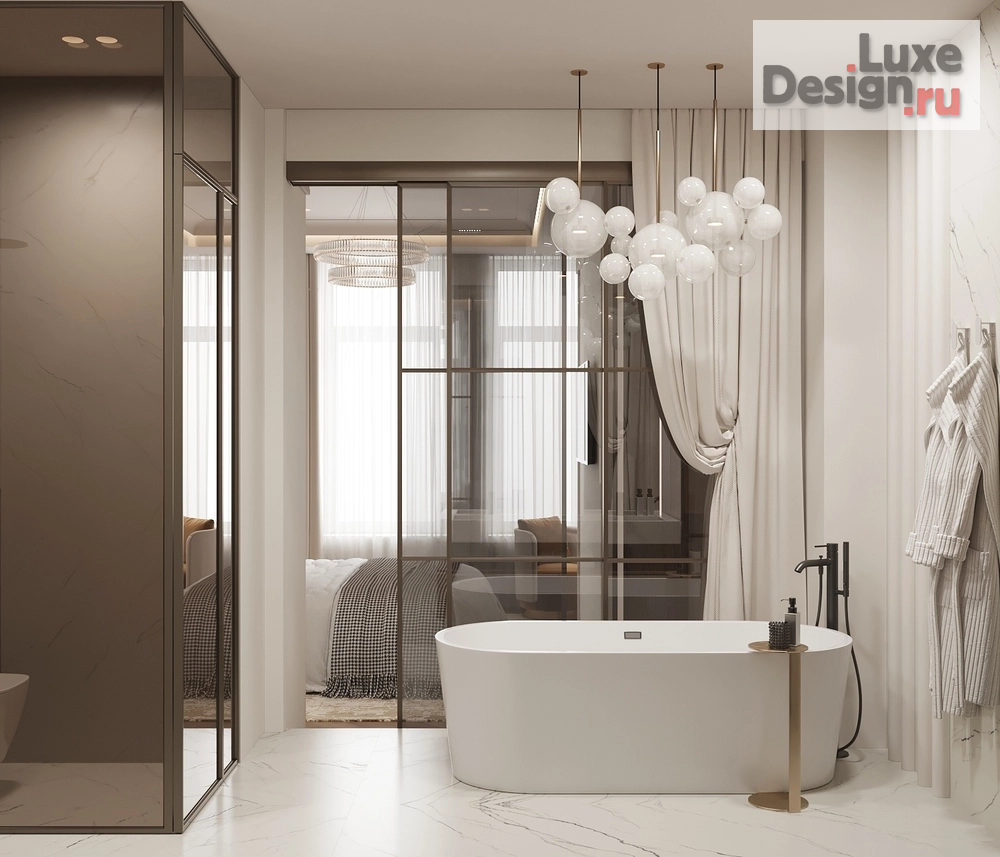 Дизайн интерьера трехкомнатной квартиры "Дизайн квартиры ЖК Ривьера" (фото 17)