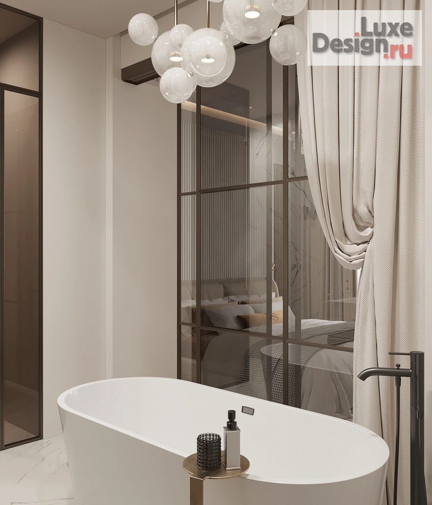 Дизайн интерьера трехкомнатной квартиры "Дизайн квартиры ЖК Ривьера" (фото 19)