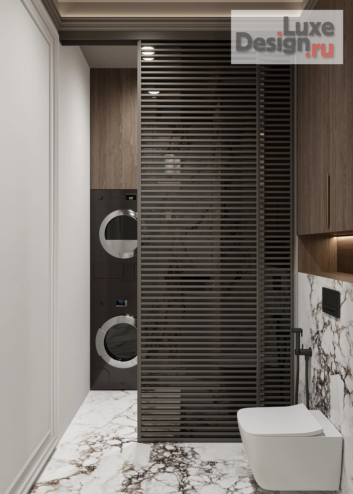 Дизайн интерьера трехкомнатной квартиры "Дизайн квартиры ЖК Ривьера" (фото 64)