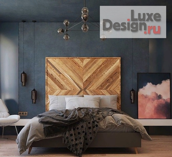 Дизайн интерьера спальни "Дизайн спальни в ЖК Макаровский" (фото 1)