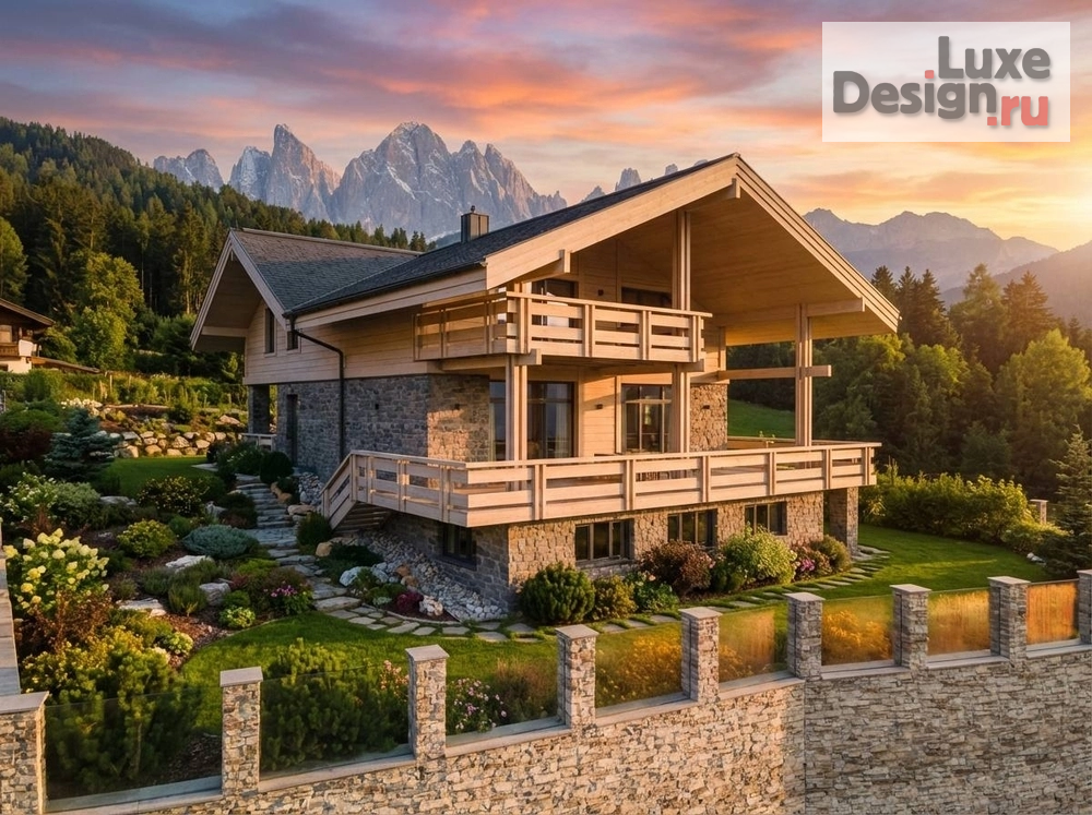 Частная архитектура "Альпийский дом " (фото 8)