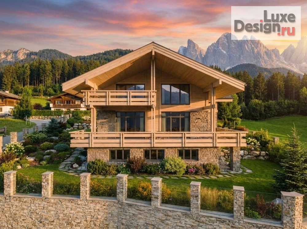 Частная архитектура "Альпийский дом " (фото 1)