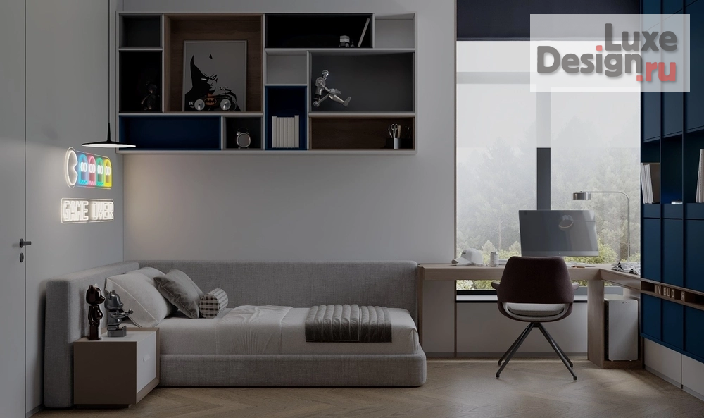 Дизайн интерьера загородного дома "M-m18" (фото 3)