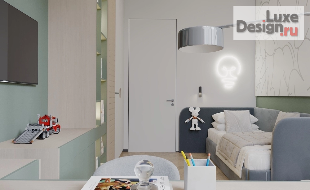 Дизайн интерьера коттеджа "V-67 " (фото 6)