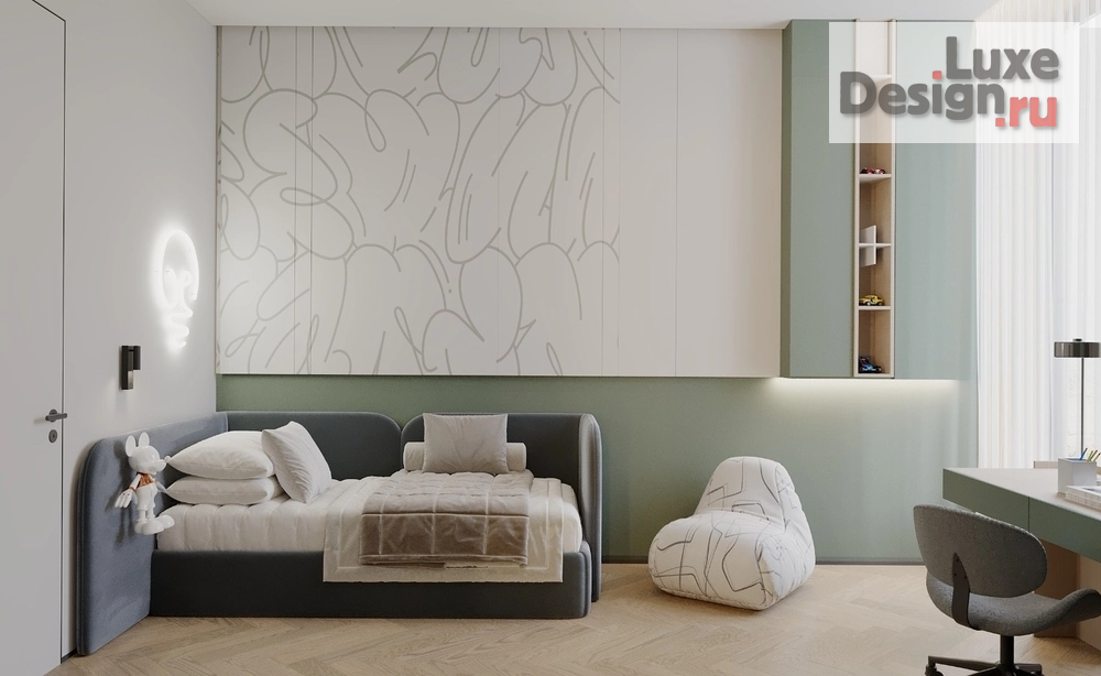 Дизайн интерьера коттеджа "V-67 " (фото 1)