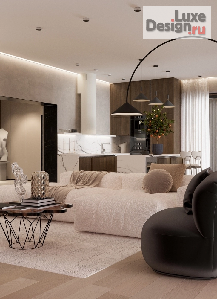 Дизайн интерьера коттеджа "Дизайн интерьера котеджа" (фото 1)