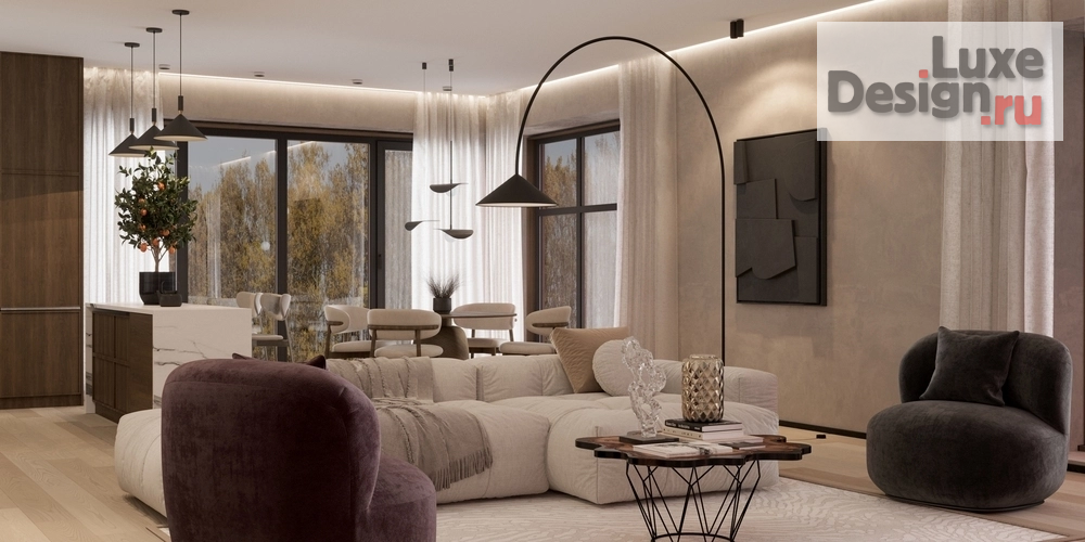 Дизайн интерьера коттеджа "Дизайн интерьера котеджа" (фото 19)