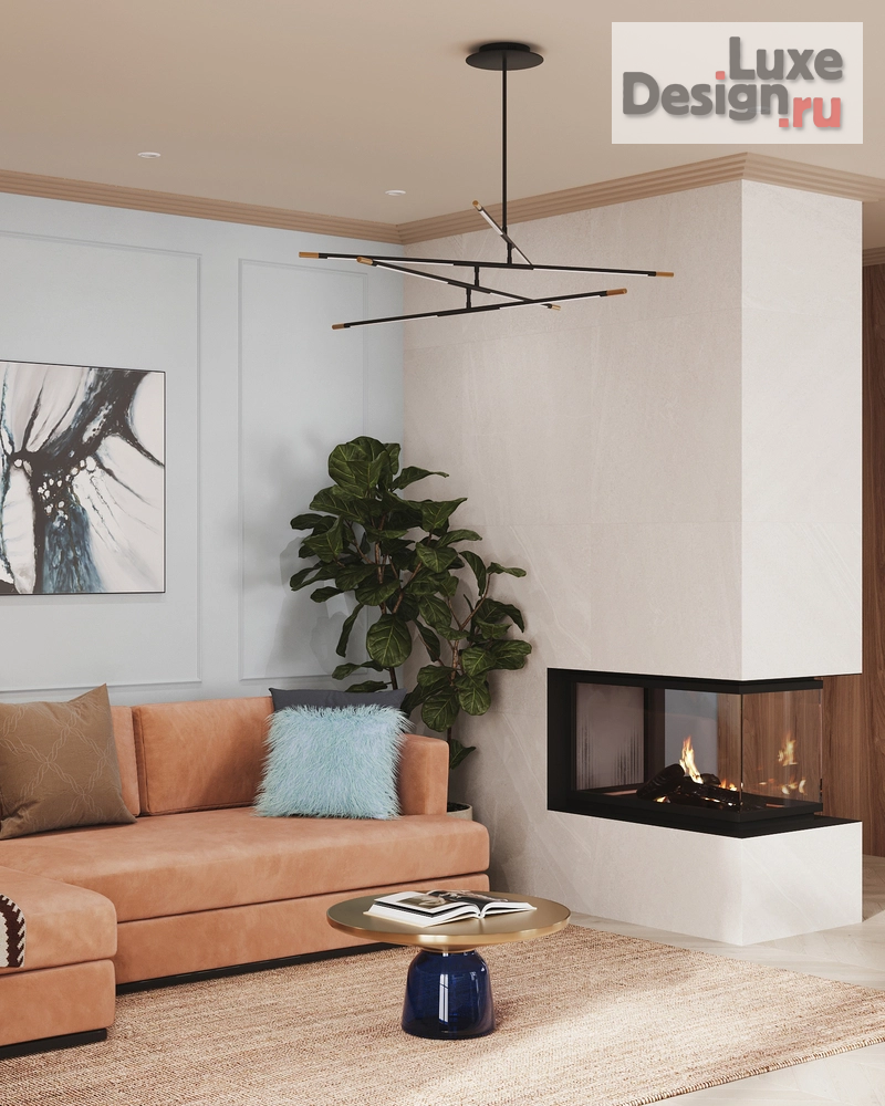 Дизайн интерьера загородного дома "Солнце, море и любовь!" (фото 9) от дизайнера Трач Марина Дизайн интерьера загородного дома "Солнце, море и любовь!" (фото 9)