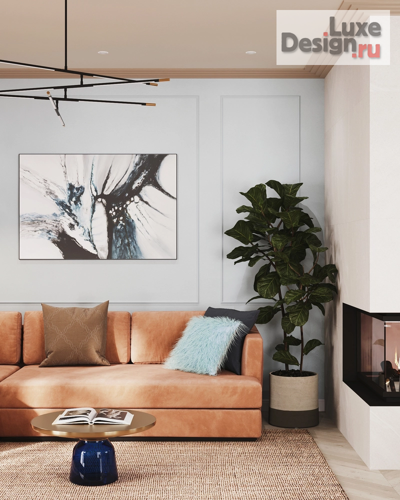 Дизайн интерьера загородного дома "Солнце, море и любовь!" (фото 10) от дизайнера Трач Марина Дизайн интерьера загородного дома "Солнце, море и любовь!" (фото 10)