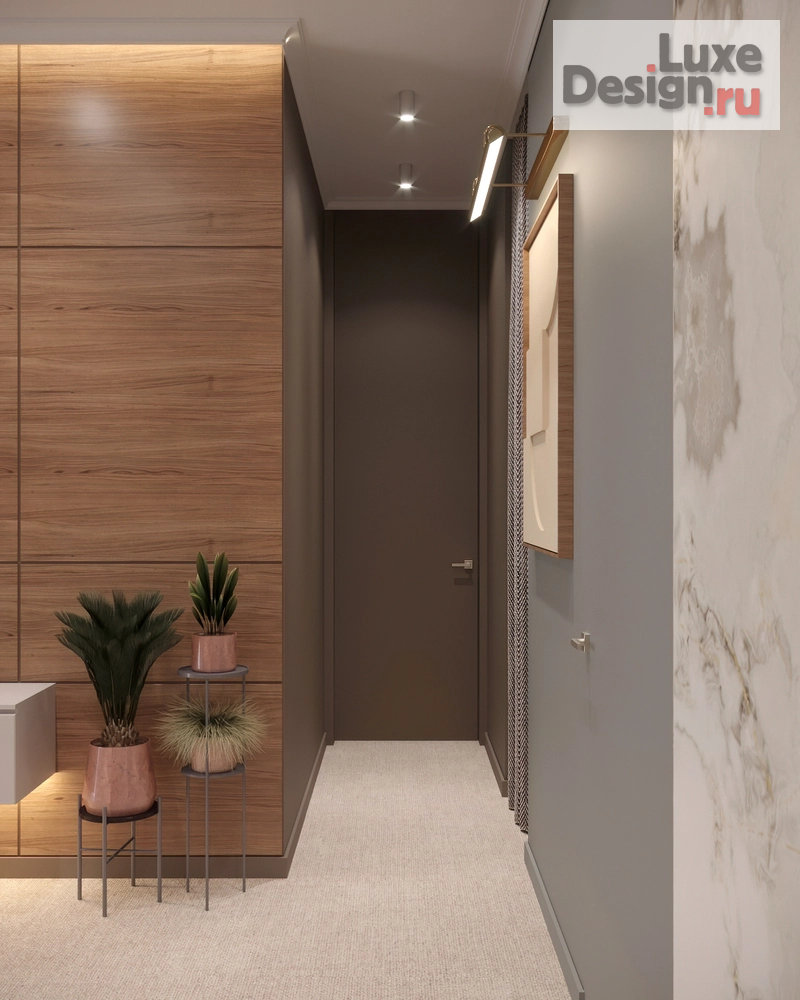 Дизайн интерьера трехкомнатной квартиры "Квартира в ЖК Макаровский" (фото 10)