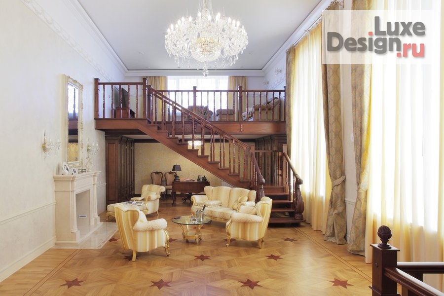 Дизайн интерьера загородного дома "Загородный дом (поселок Октябрьский) " (фото 1)