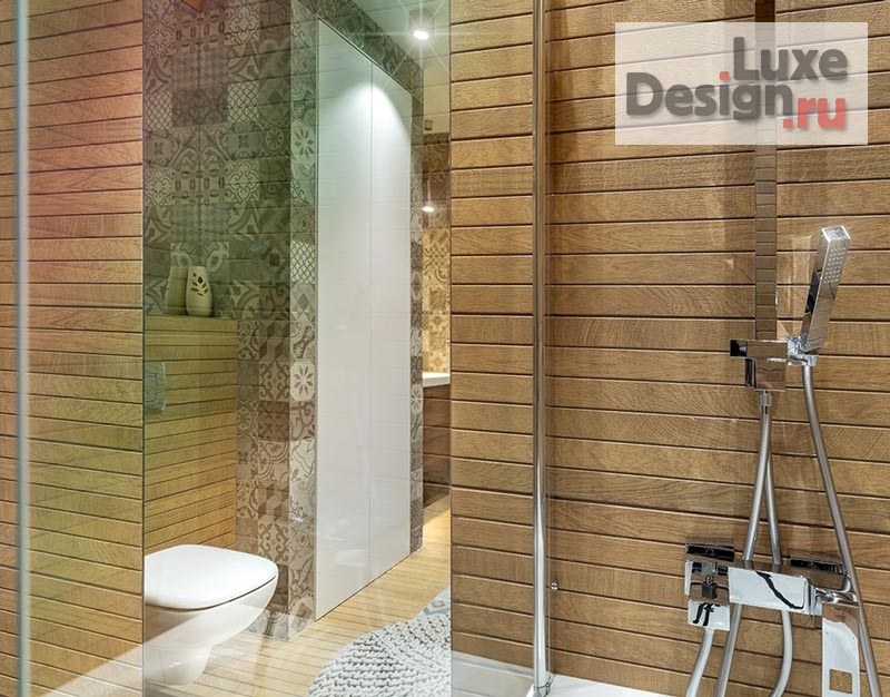 Дизайн интерьера квартиры "Фьюжн с элементами лофт в ЖК "Солнечный остров"" (фото 16)