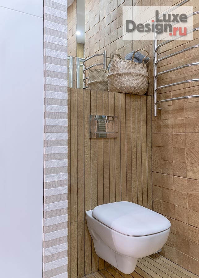 Дизайн интерьера квартиры "Фьюжн с элементами лофт в ЖК "Солнечный остров"" (фото 17)