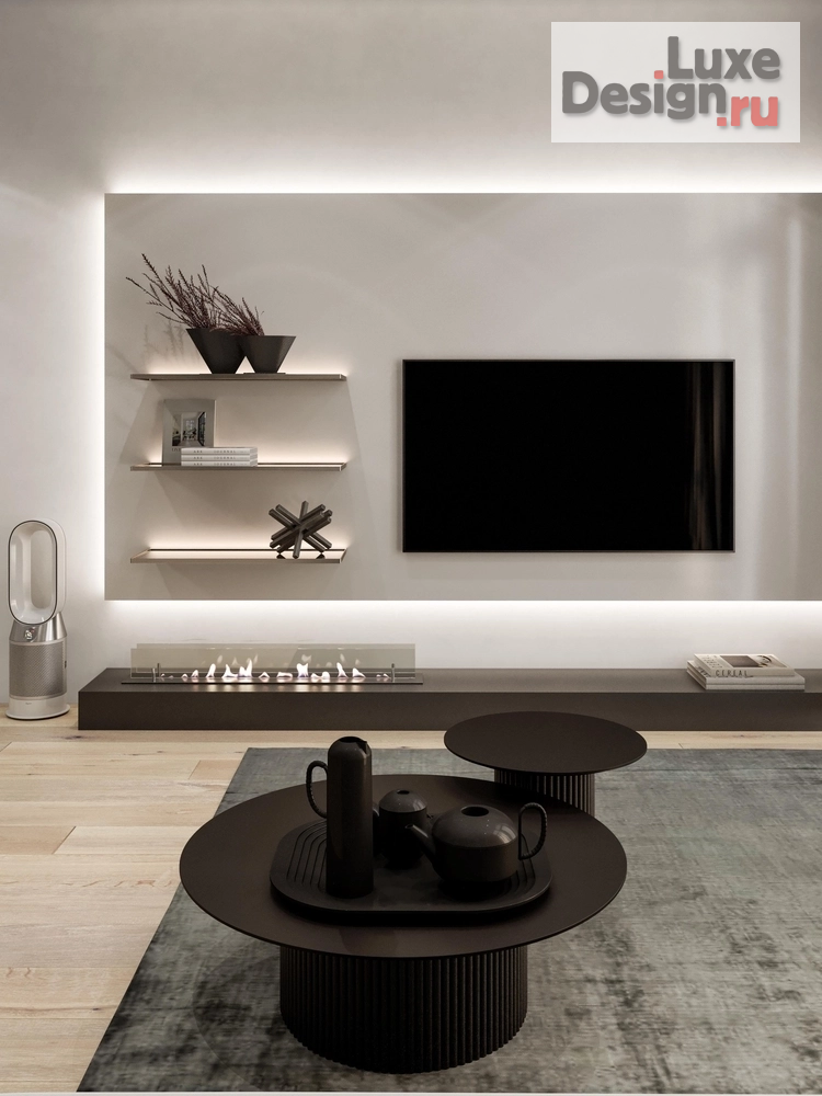 Дизайн интерьера двухкомнатной квартиры "Современный интерьер клубный дом «На Хохрякова»" (фото 3)