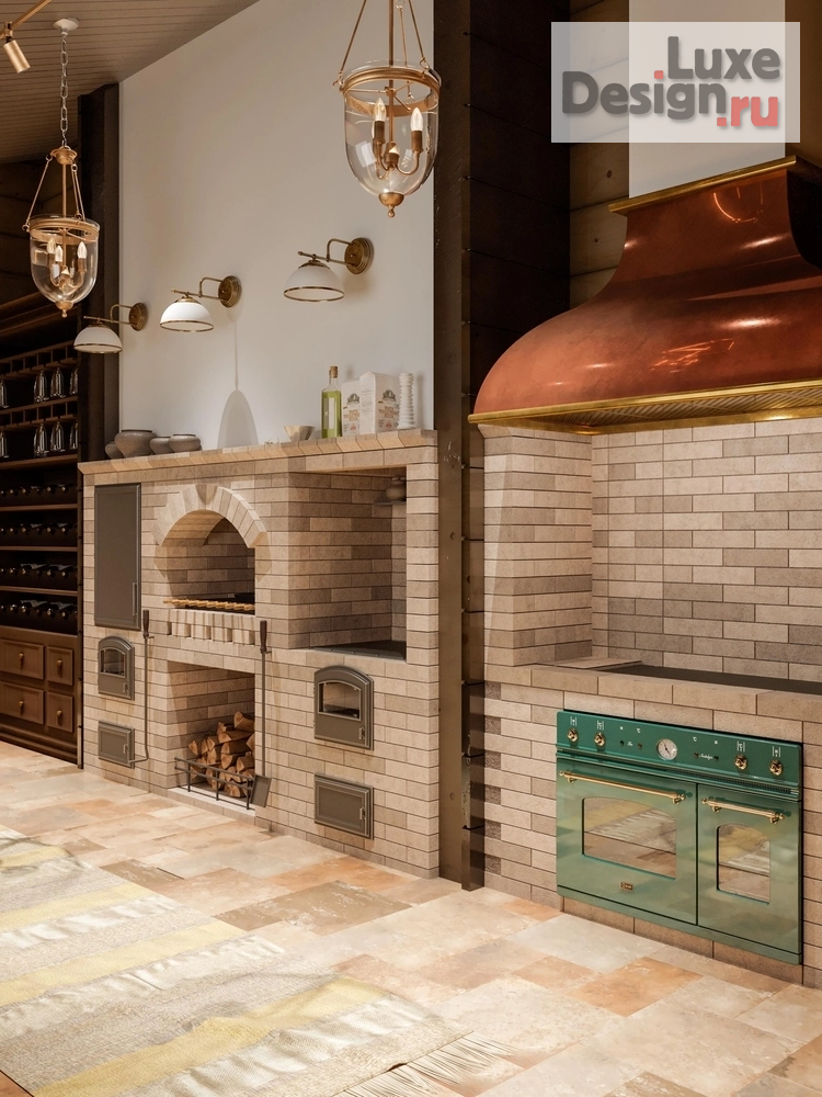 Дизайн интерьера загородного дома "Интерьер загородного дома  на оз. Таватуй" (фото 8)