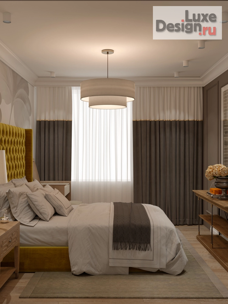 Дизайн интерьера трехкомнатной квартиры "КВАРТИРА 75 КВ.М. ЖК НЕСКУЧНЫЙ САД" (фото 13)