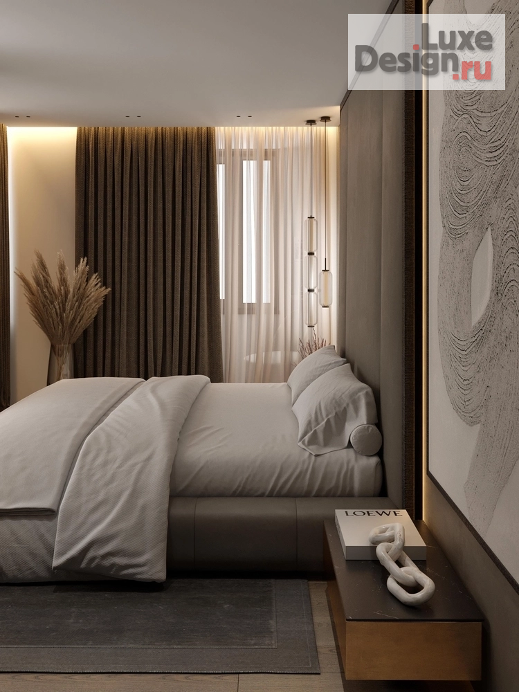 Дизайн интерьера трехкомнатной квартиры "интерьер трехкомнатной квартиры в квартале «На Некрасова»" (фото 9)