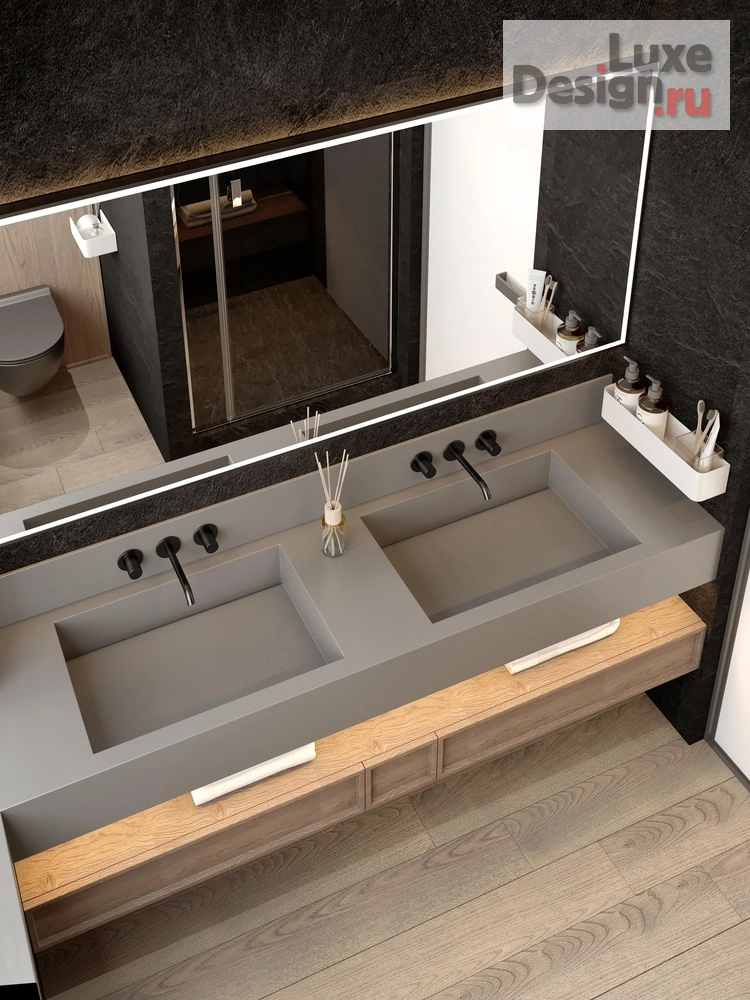 Дизайн интерьера трехкомнатной квартиры "интерьер трехкомнатной квартиры в квартале «На Некрасова»" (фото 4)