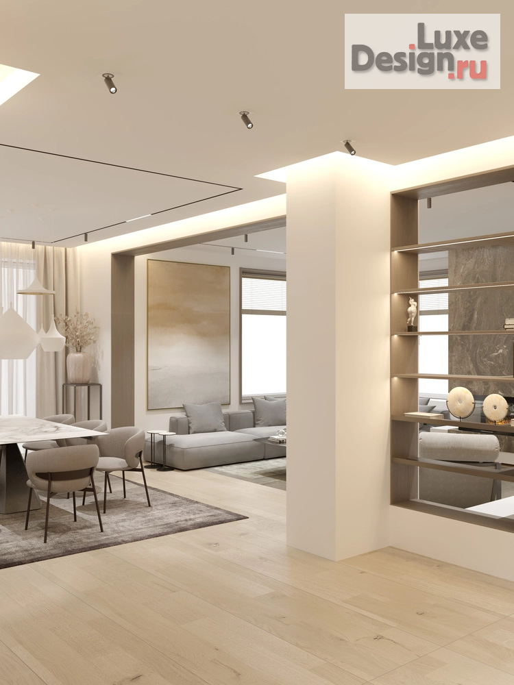 Дизайн интерьера коттеджа "Проект загородного дома КП Золотой Карп" (фото 3)