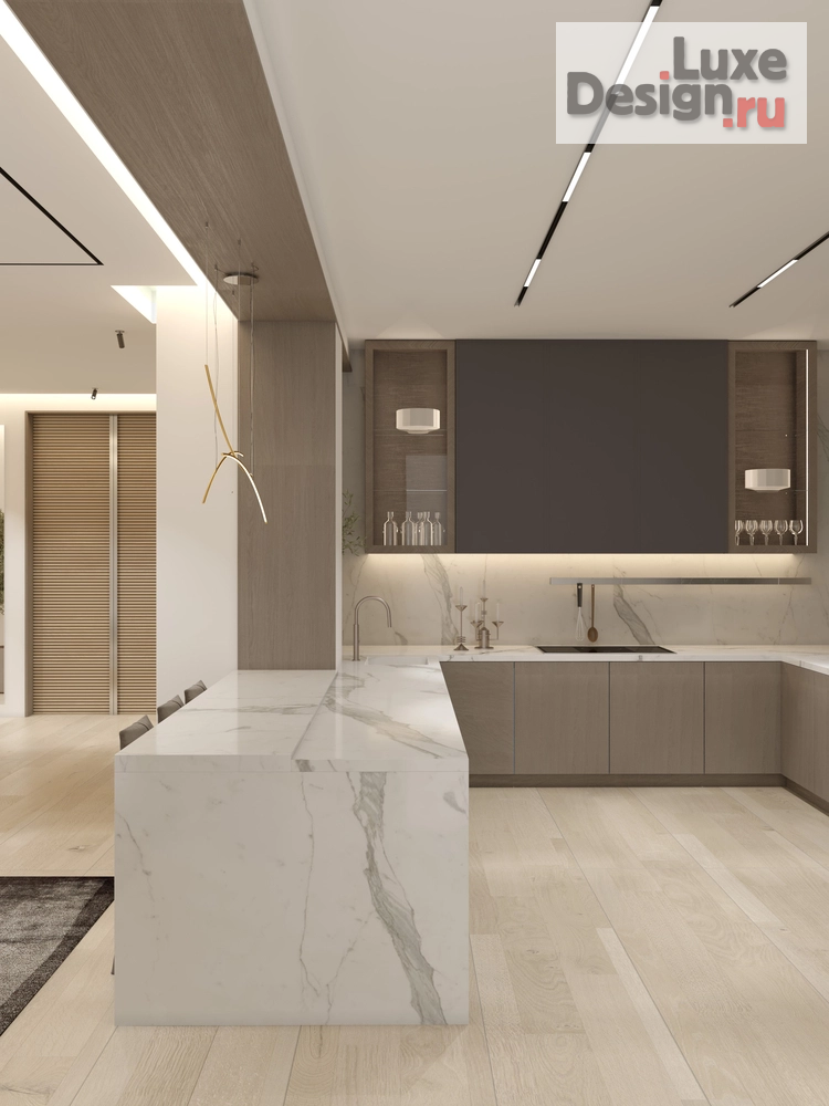 Дизайн интерьера коттеджа "Проект загородного дома КП Золотой Карп" (фото 4)