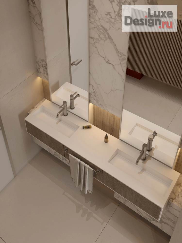 Дизайн интерьера коттеджа "Проект загородного дома КП Золотой Карп" (фото 32)