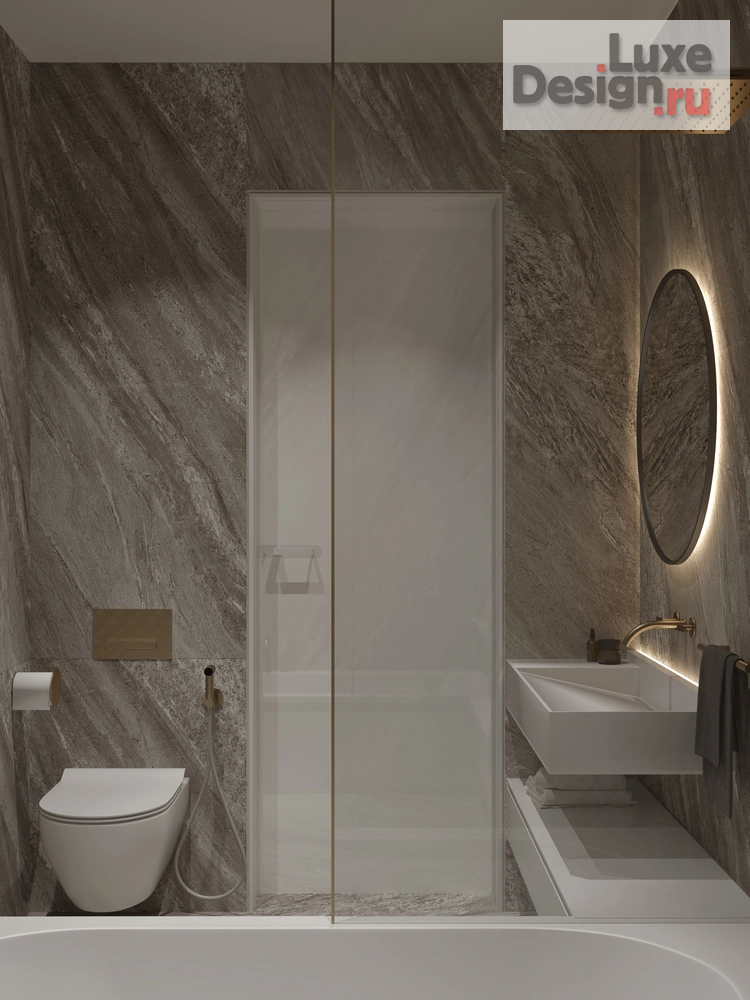 Дизайн интерьера пентхауса "ДВУХУРОВНЕВЫЙ ПЕНТХАУС ЖИЛОЙ РАЙОН «ЮЖНЫЕ КВАРТАЛЫ»" (фото 41)