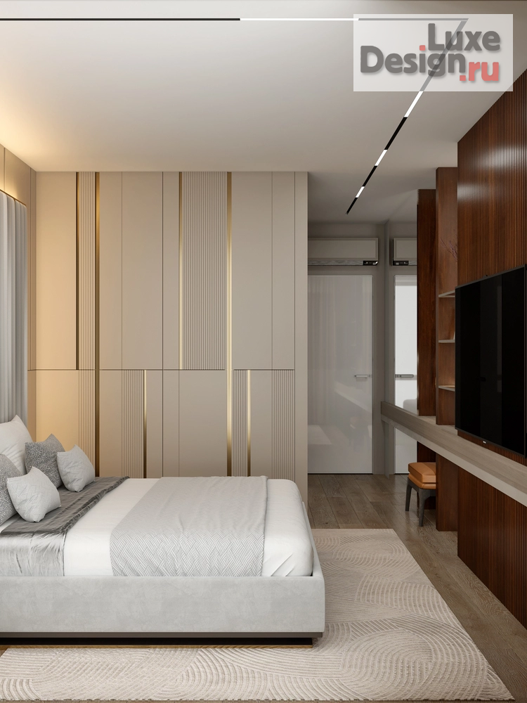 Дизайн интерьера пентхауса "ДВУХУРОВНЕВЫЙ ПЕНТХАУС ЖИЛОЙ РАЙОН «ЮЖНЫЕ КВАРТАЛЫ»" (фото 6)