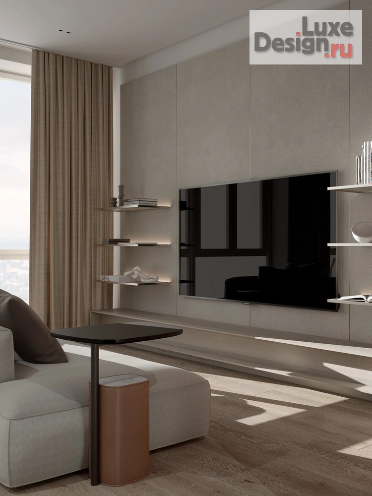 Дизайн интерьера пентхауса "ДВУХУРОВНЕВЫЙ ПЕНТХАУС ЖИЛОЙ РАЙОН «ЮЖНЫЕ КВАРТАЛЫ»" (фото 17)