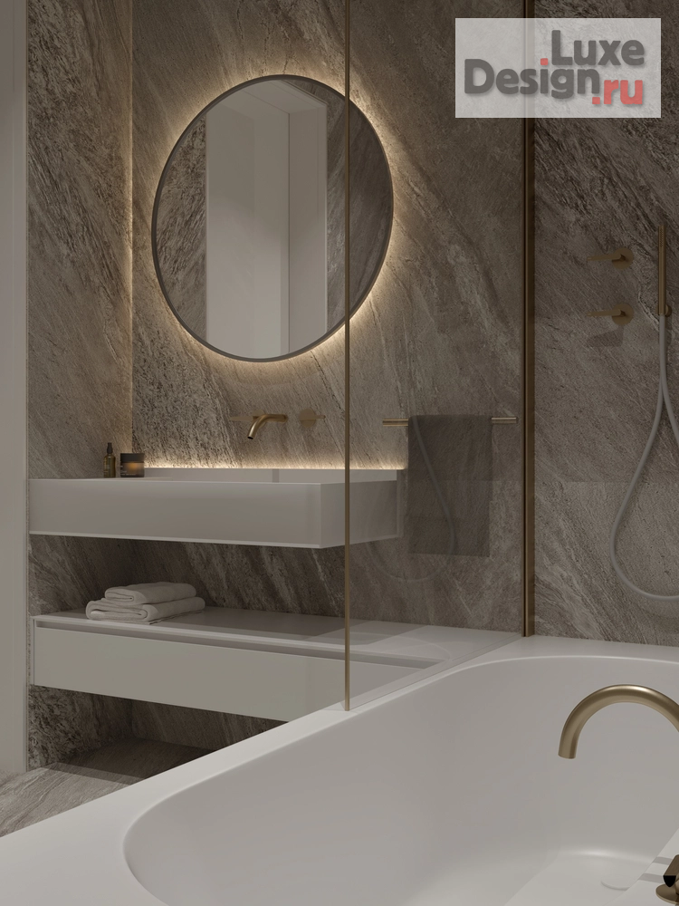 Дизайн интерьера пентхауса "ДВУХУРОВНЕВЫЙ ПЕНТХАУС ЖИЛОЙ РАЙОН «ЮЖНЫЕ КВАРТАЛЫ»" (фото 40)