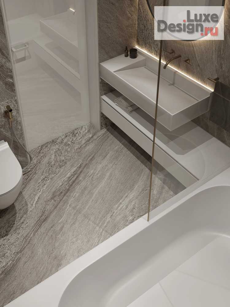 Дизайн интерьера пентхауса "ДВУХУРОВНЕВЫЙ ПЕНТХАУС ЖИЛОЙ РАЙОН «ЮЖНЫЕ КВАРТАЛЫ»" (фото 38)