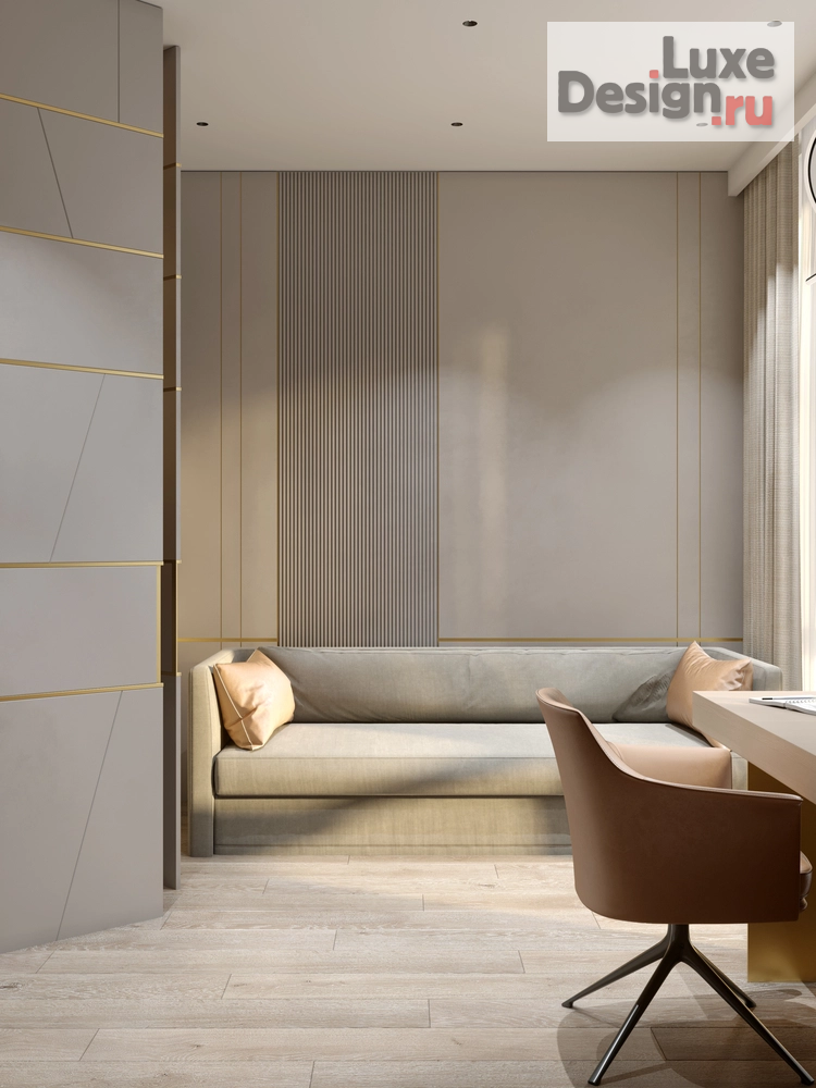 Дизайн интерьера пентхауса "ДВУХУРОВНЕВЫЙ ПЕНТХАУС ЖИЛОЙ РАЙОН «ЮЖНЫЕ КВАРТАЛЫ»" (фото 33)