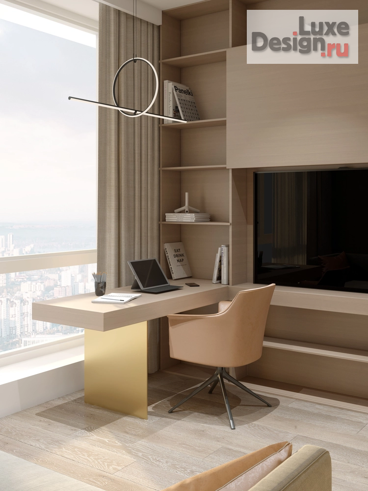 Дизайн интерьера пентхауса "ДВУХУРОВНЕВЫЙ ПЕНТХАУС ЖИЛОЙ РАЙОН «ЮЖНЫЕ КВАРТАЛЫ»" (фото 29)